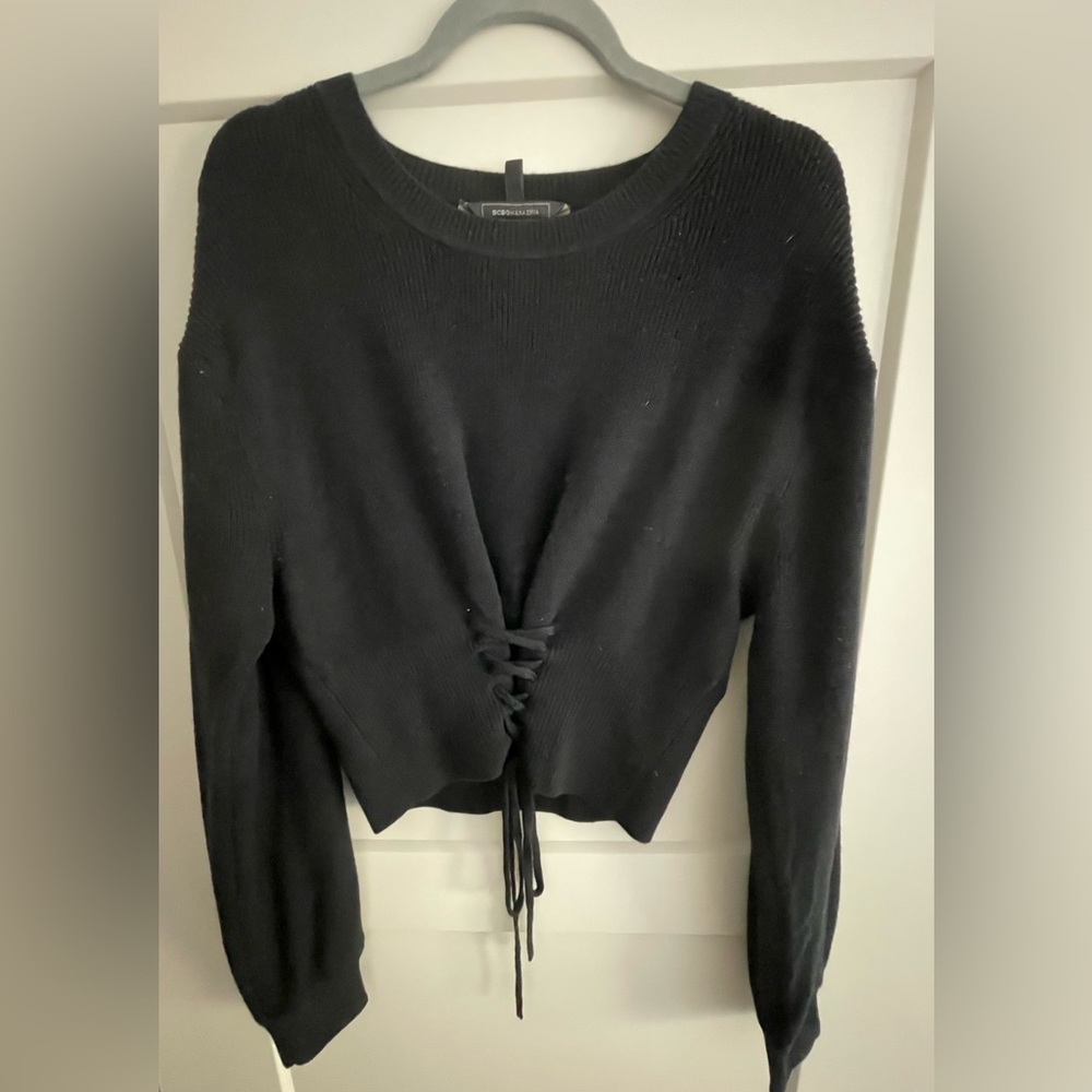 NWOT BCBG Corset Sweater